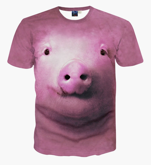 Animal Pig 3D  t shirt Men/Women 3D - joybasis