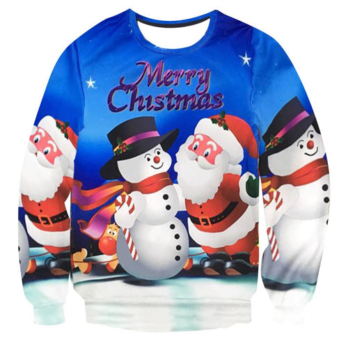 New 3D Printing  UGLY CHRISTMAS SWEATER - joybasis