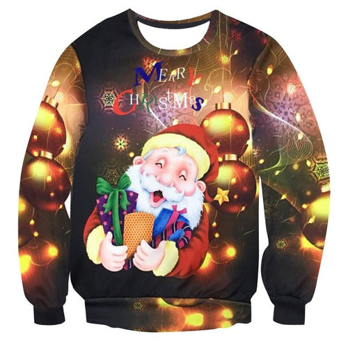 New 3D Printing  UGLY CHRISTMAS SWEATER - joybasis