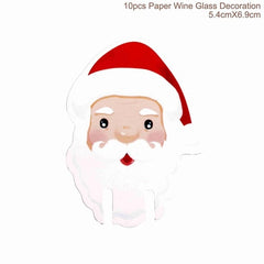 FengRise Christmas Wine Bottle Cover - joybasis