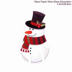 FengRise Christmas Wine Bottle Cover - joybasis