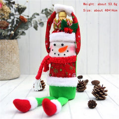 Wine Cover Christmas Decorations - joybasis