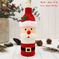 Wine Cover Christmas Decorations - joybasis
