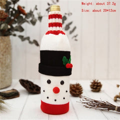 Wine Cover Christmas Decorations - joybasis