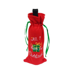 Wine Cover Christmas Decorations - joybasis