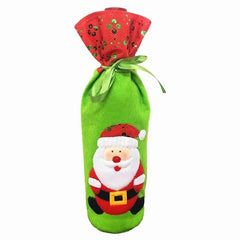 Wine Cover Christmas Decorations - joybasis