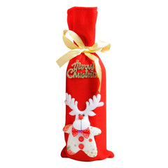 Wine Cover Christmas Decorations - joybasis