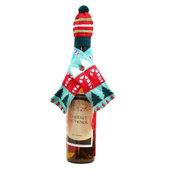 Wine Cover Christmas Decorations - joybasis